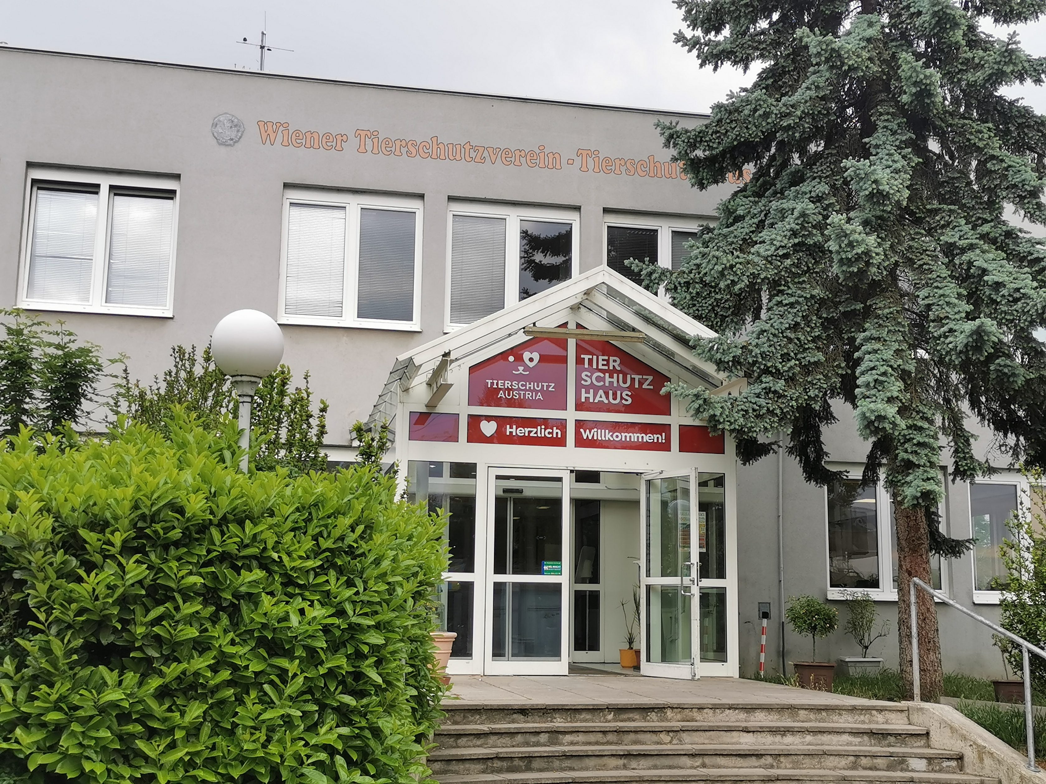 Eingang Tierschutz Austria