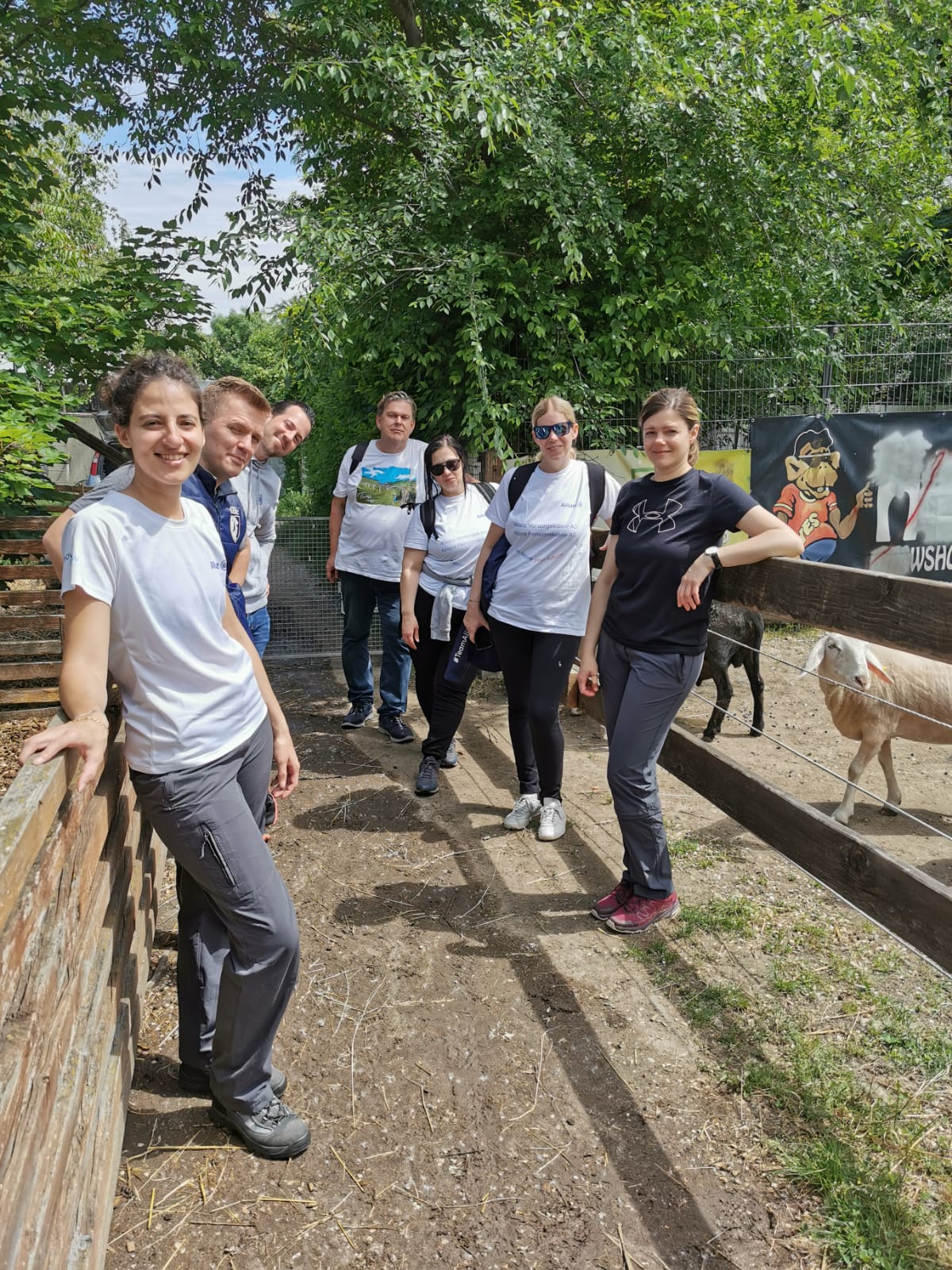 Mitarbeiter:innen bei Tierschutz Austria
